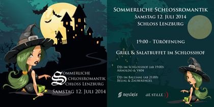 Flyer 1: Sommerliche Schlossromantik 2014