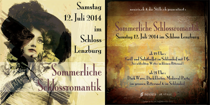 Flyer 4: Sommerliche Schlossromantik 2014